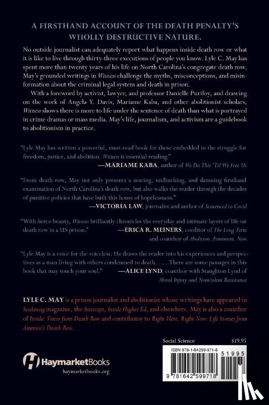 May, Lyle C. - Witness