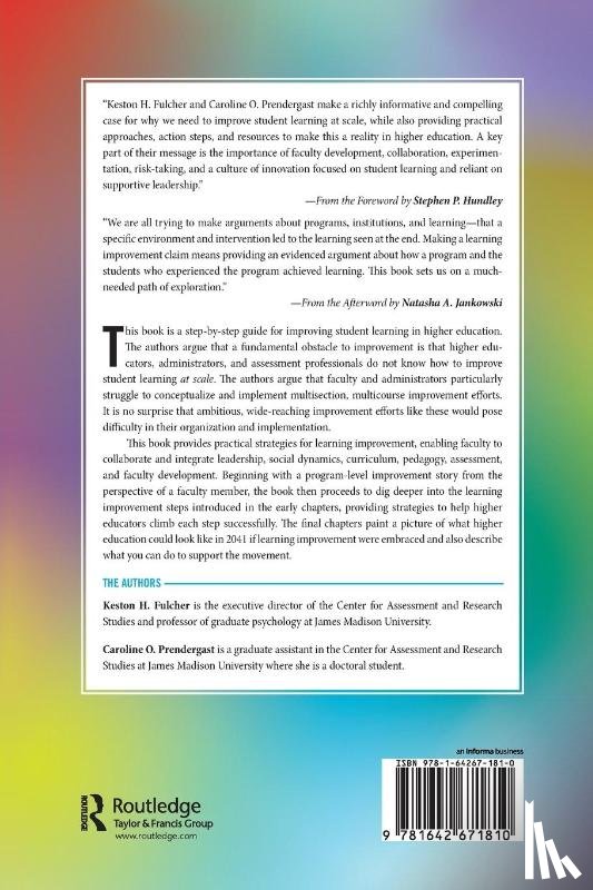 Fulcher, Keston H., Prendergast, Caroline - Improving Student Learning at Scale
