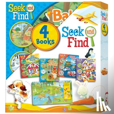 Sequoia Children's Publishing - Seek and Find: 4-Book Slipcase Set