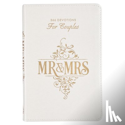 Teigen Rob &. Joanna - Gift Book Mr. & Mrs. White Faux Leather