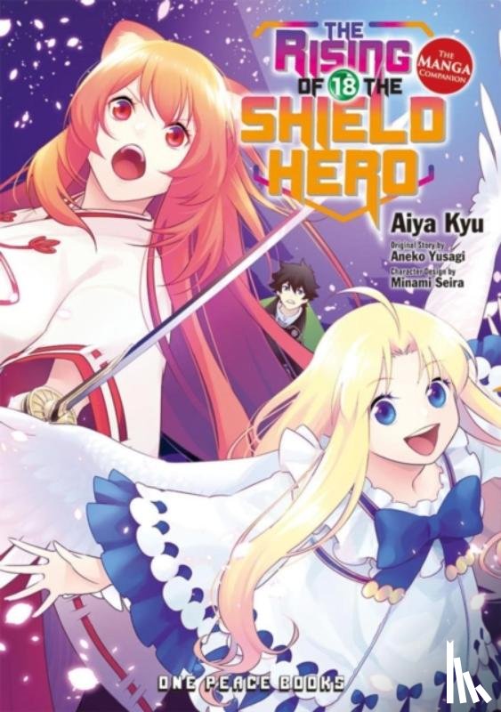 Kyu, Aiya, Yusagi, Aneko - The Rising of the Shield Hero Volume 18: The Manga Companion