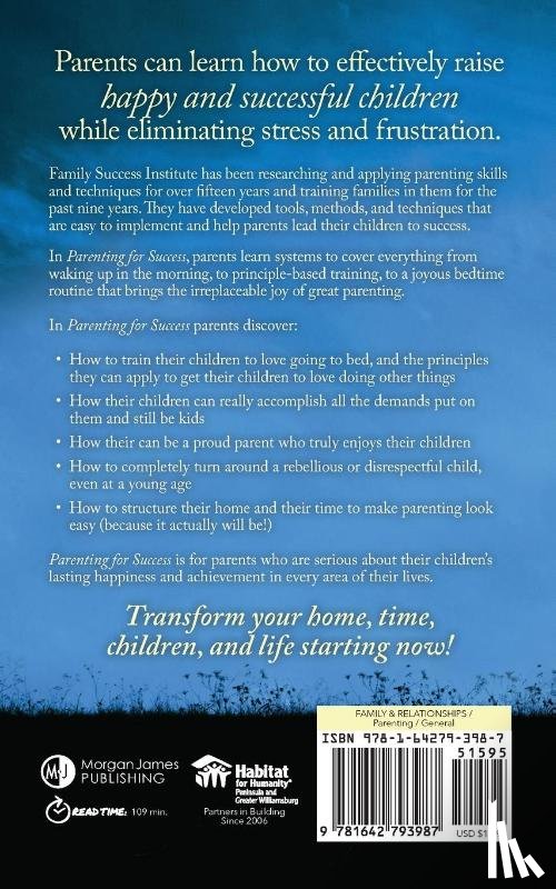 Kingston, Daniel - Parenting for Success