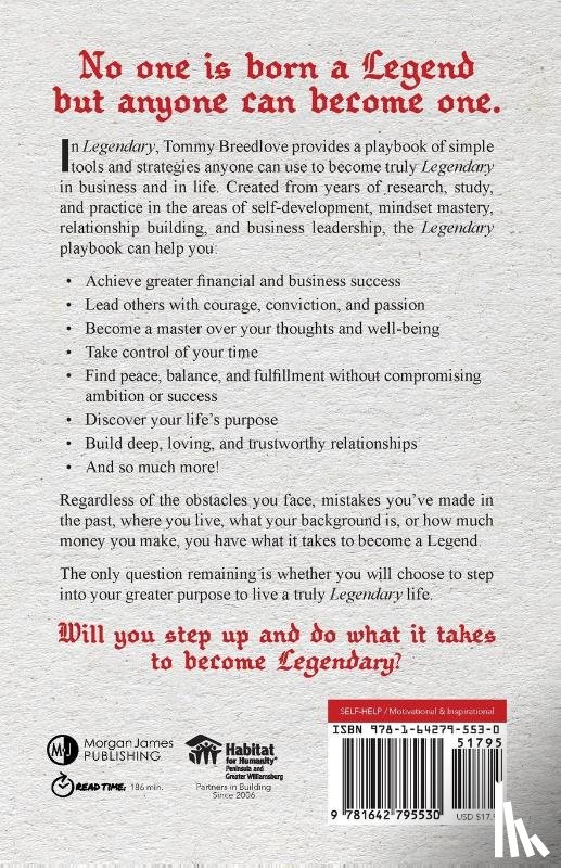 Breedlove, Tommy - Legendary