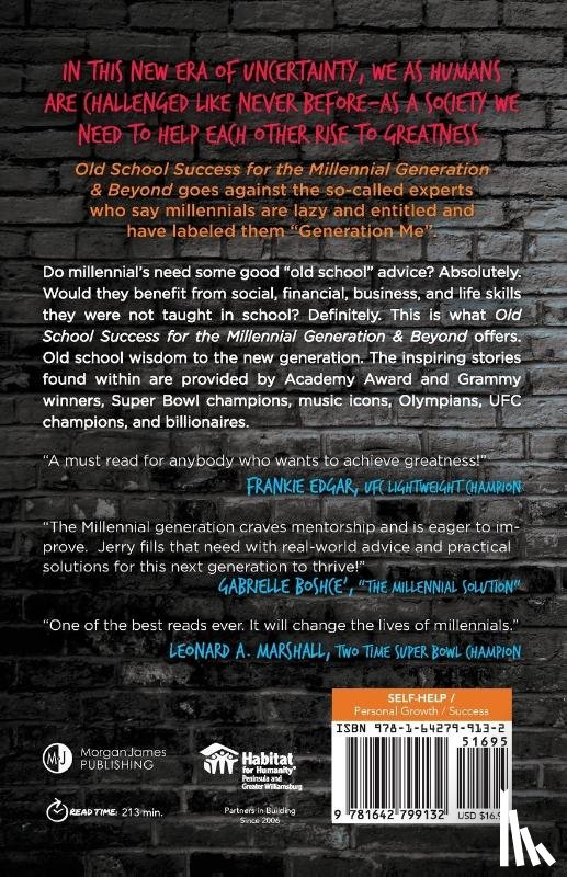 Gladstone, Jerry - Old School Success for the Millennial Generation & Beyond
