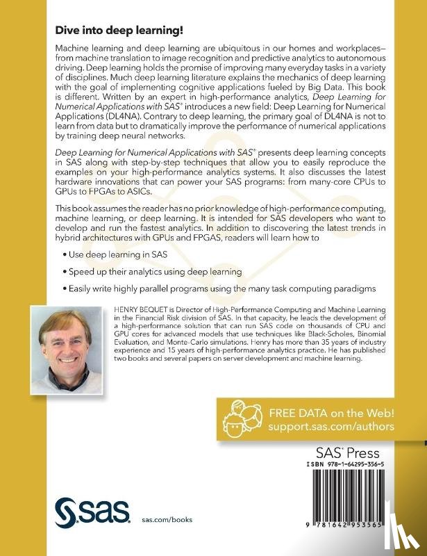 Bequet, Henry - Deep Learning for Numerical Applications with SAS (Hardcover edition)