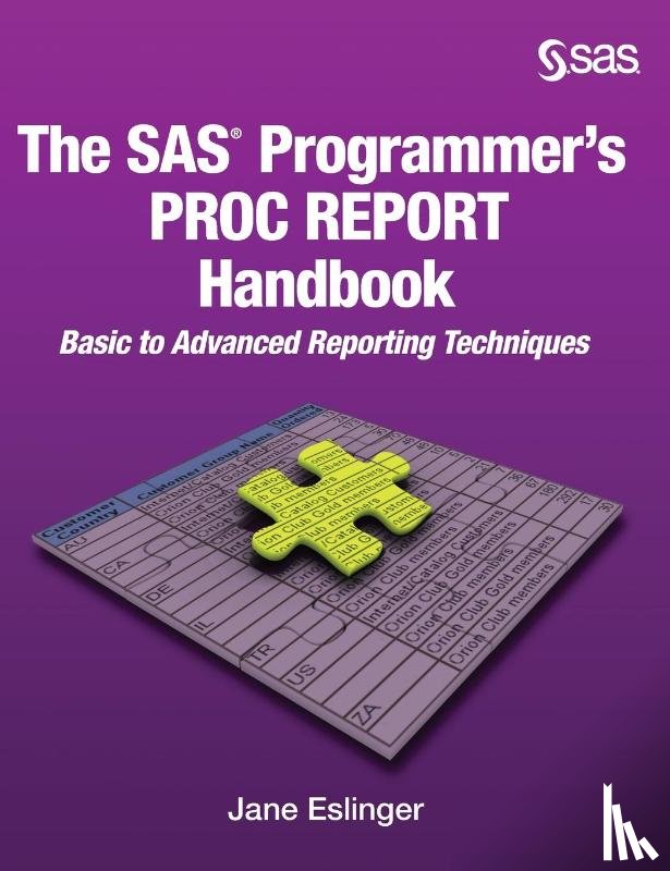Jane Eslinger, Eslinger - The SAS Programmer's PROC REPORT Handbook