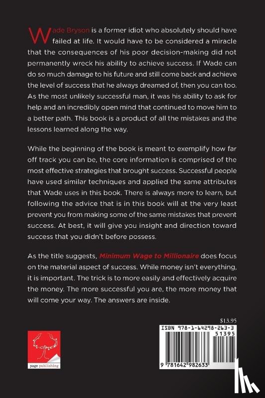 Bryson, Wade - Minimum Wage to Millionaire