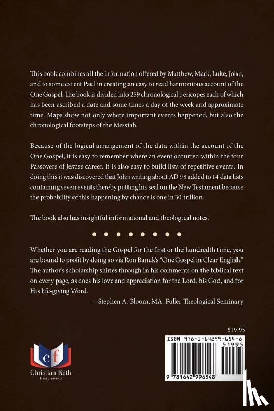 Banuk, Ron - One Gospel in Clear English
