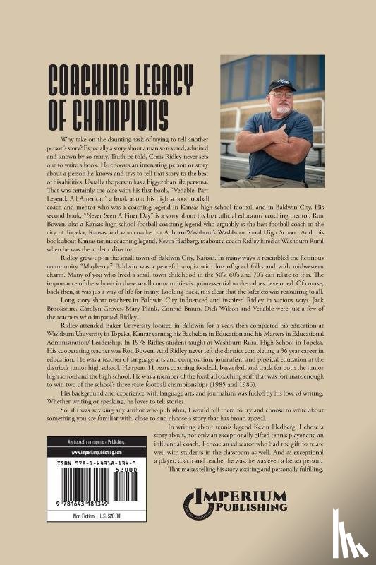 Ridley, Chris - Coaching Legacy of Champions