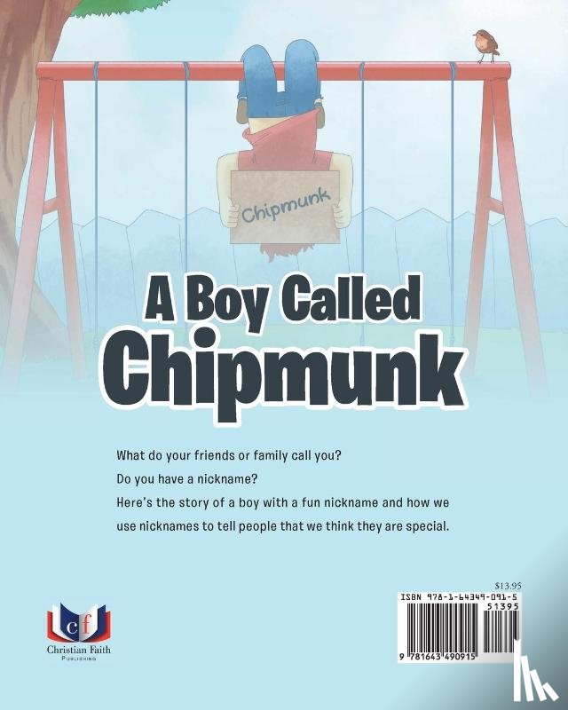 Goelitz, Judy a - A Boy Called Chipmunk
