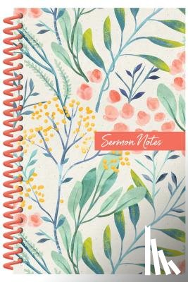 Compiled by Barbour Staff - Sermon Notes Journal [Floral]