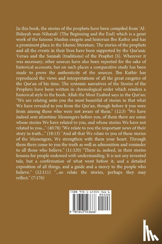 Hafiz Ibn Kathir - The Stories of the Prophets