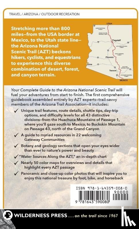 Nelson, Matthew J., Arizona Trail Association, The - Your Complete Guide to the Arizona National Scenic Trail
