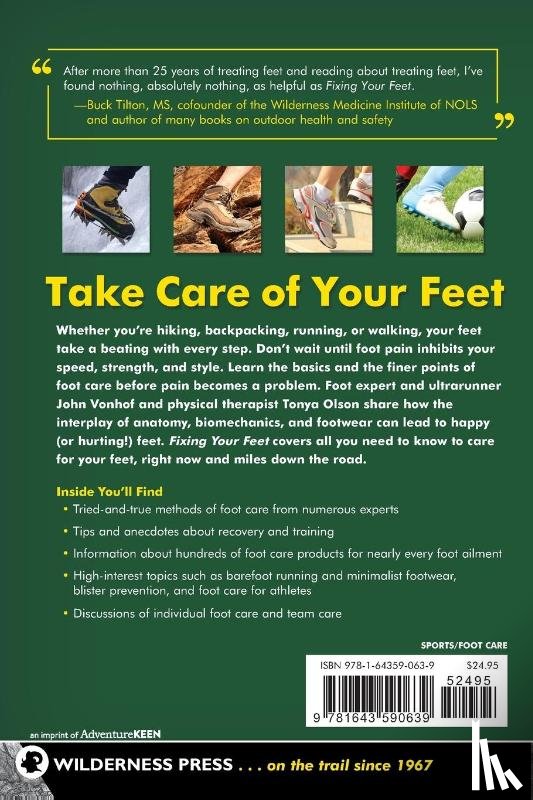 Vonhof, John, Olson, Tonya - Fixing Your Feet
