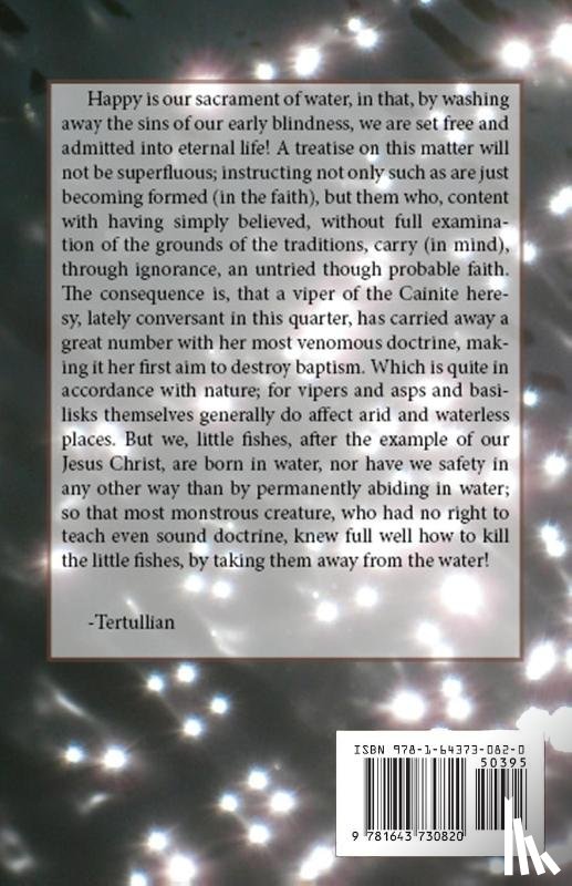 Tertullian - On Baptism