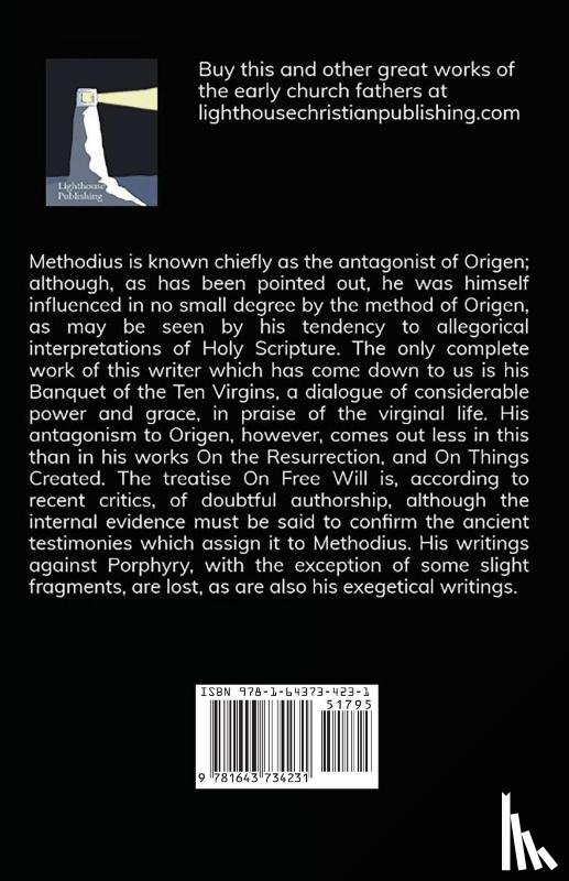 Of Olympus, Methodius - The Writings of Methodius