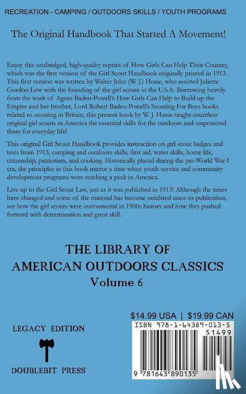 Hoxie, Walter John (W J ) - How Girls Can Help Their Country (Legacy Edition)