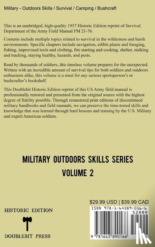 Us Department of the Army - Survival - Army FM 21-76 (1957 Historic Edition)
