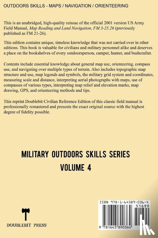 Us Department of the Army - Map Reading And Land Navigation - FM 3-25.26 US Army Field Manual FM 21-26 (2001 Civilian Reference Edition)