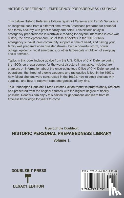 U S Office of Civil Defense - Personal and Family Survival (Historic Reference Edition)