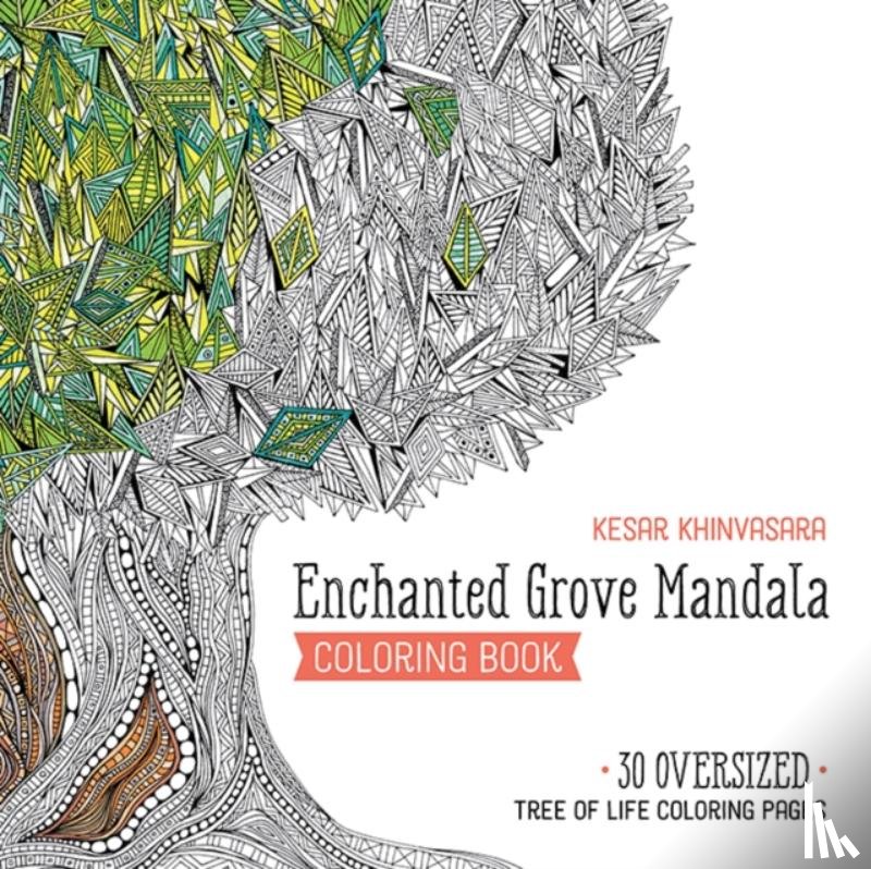 Khinvasara, Kesar - Enchanted Grove Mandala Coloring Book