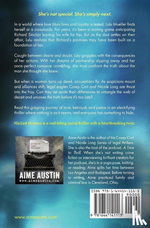 Austin, Aime - His Last Mistress
