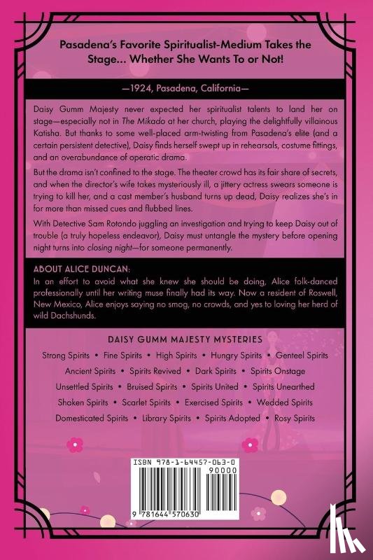Duncan, Alice - Spirits Onstage (A Daisy Gumm Majesty Mystery, Book 9)