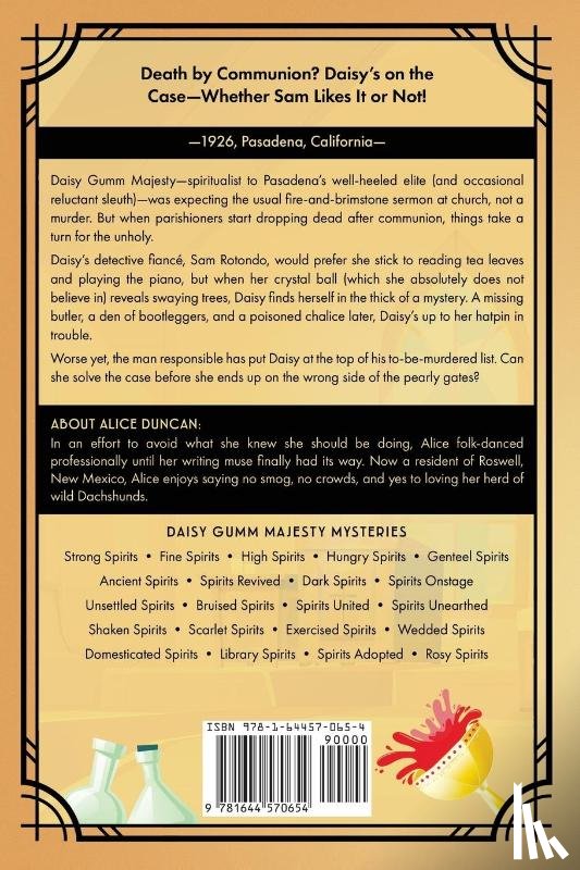 Duncan, Alice - Unsettled Spirits (A Daisy Gumm Majesty Mystery, Book 10)