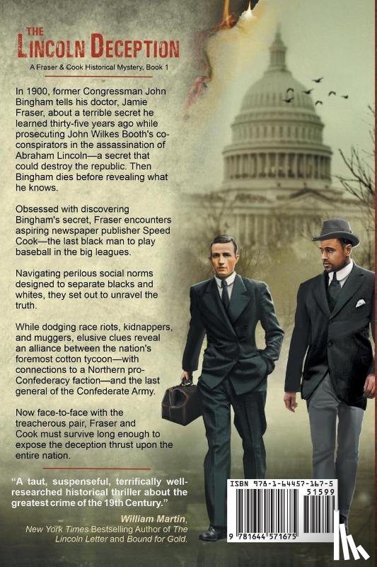 Stewart, David O - The Lincoln Deception (A Fraser and Cook Historical Mystery, Book 1)