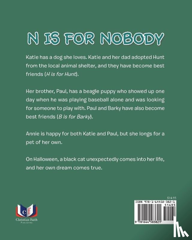 Heisey, Irina Wooden - N is for Nobody