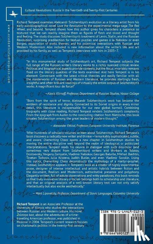 Tempest, Richard - Overwriting Chaos