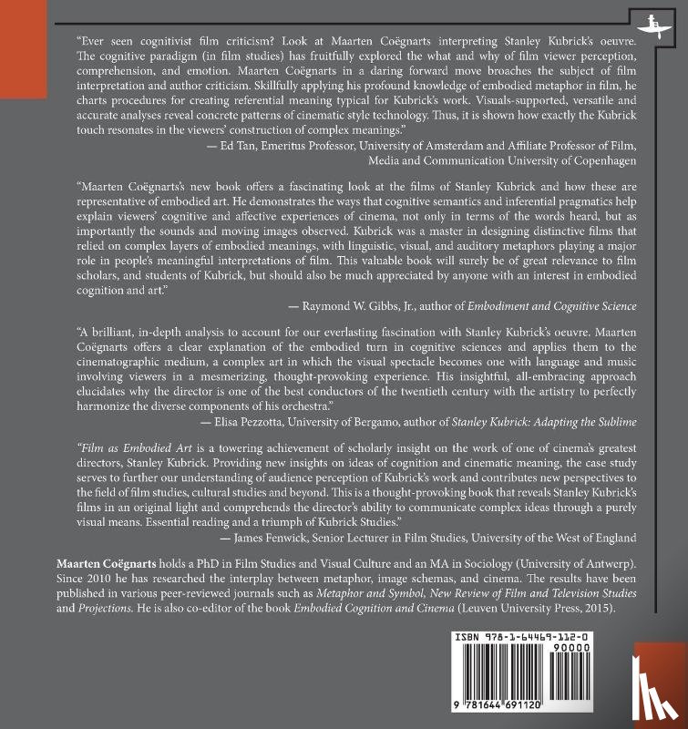Coegnarts, Maarten - Film as Embodied Art