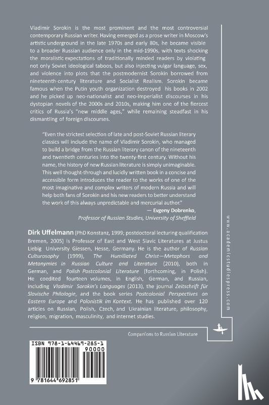 Uffelmann, Dirk - Vladimir Sorokin's Discourses