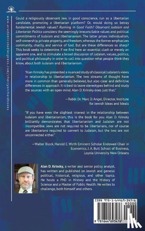 Krinsky, Alan D. - Running in Good Faith?