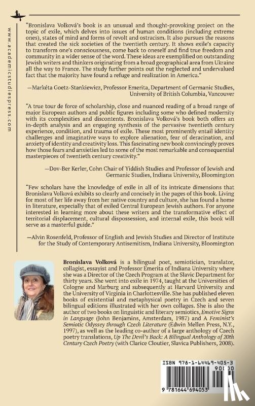 Volkov, Bronislava - Forms of Exile in Jewish Literature and Thought