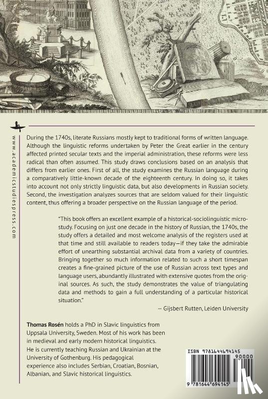 Rosen, Thomas - Russian in the 1740s