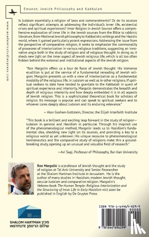Margolin, Ron - Inner Religion in Jewish Sources