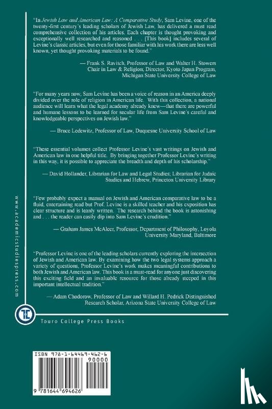 Levine, Samuel J. - Jewish Law and American Law, Volume 2