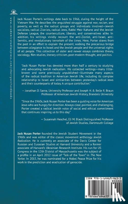 Porter, Jack Nusan - The Radical Writings of Jack Nusan Porter