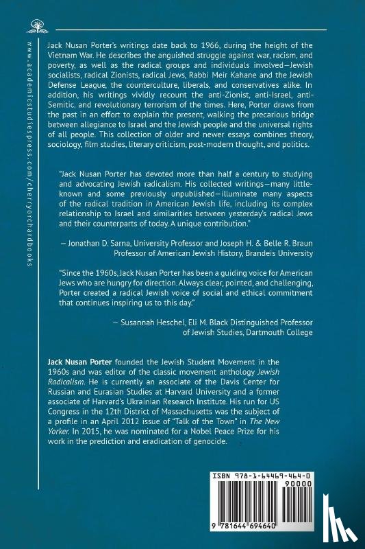 Porter, Jack Nusan - The Radical Writings of Jack Nusan Porter