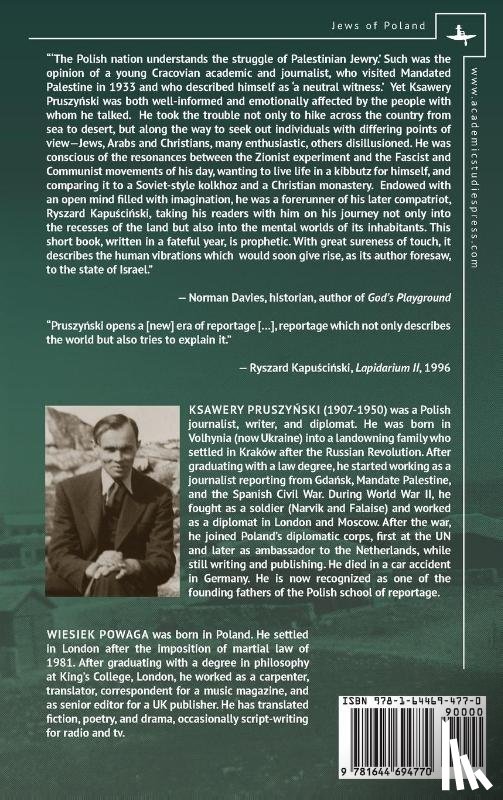 Pruszyski, Ksawery - Palestine for the Third Time