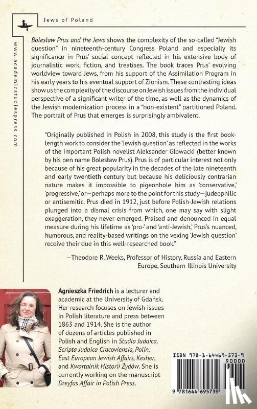 Friedrich, Agnieszka - Bolesaw Prus and the Jews