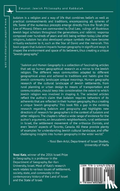 Katz, Yossi - Judaism and Human Geography