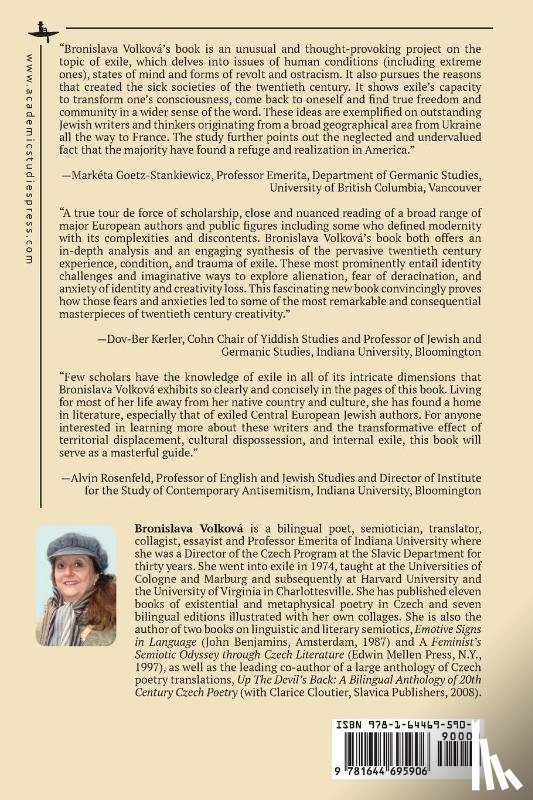 Volkov, Bronislava - Forms of Exile in Jewish Literature and Thought