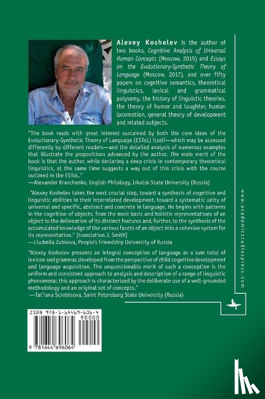 Koshelev, Alexey - Essays on the Evolutionary-Synthetic Theory of Language