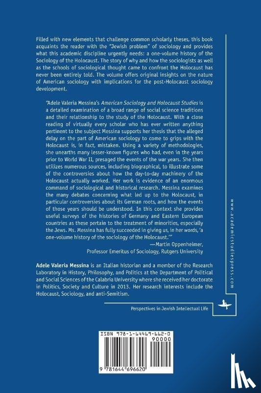 Messina, Adele Valeria - American Sociology and Holocaust Studies