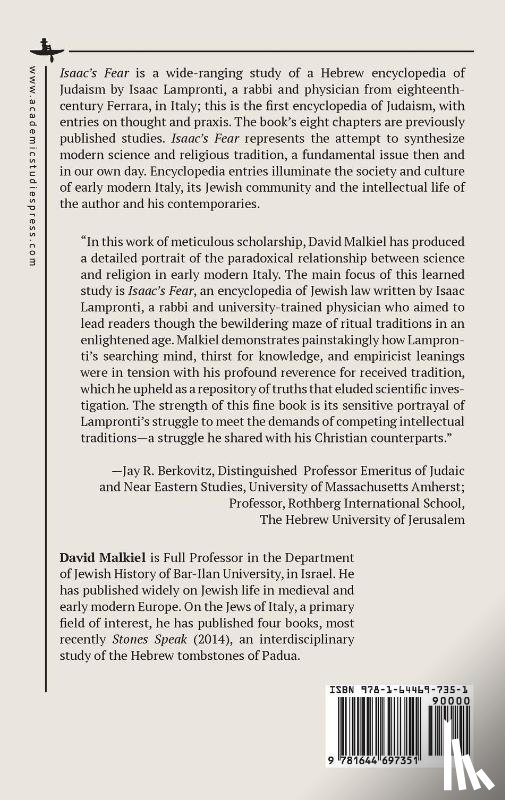 Malkiel, David - Isaac's Fear