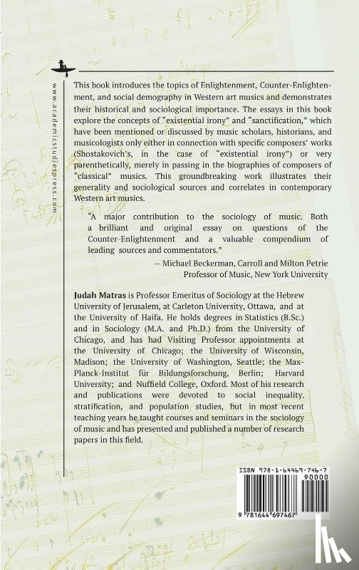 Matras, Judah - On Counter-Enlightenment, Existential Irony, and Sanctification