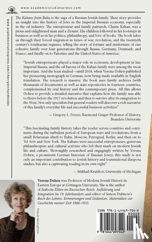 Dohrn, Verena - The Kahans from Baku