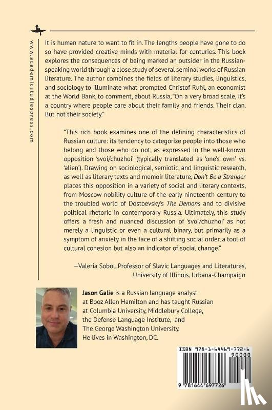 Galie, Jason - Don't Be a Stranger